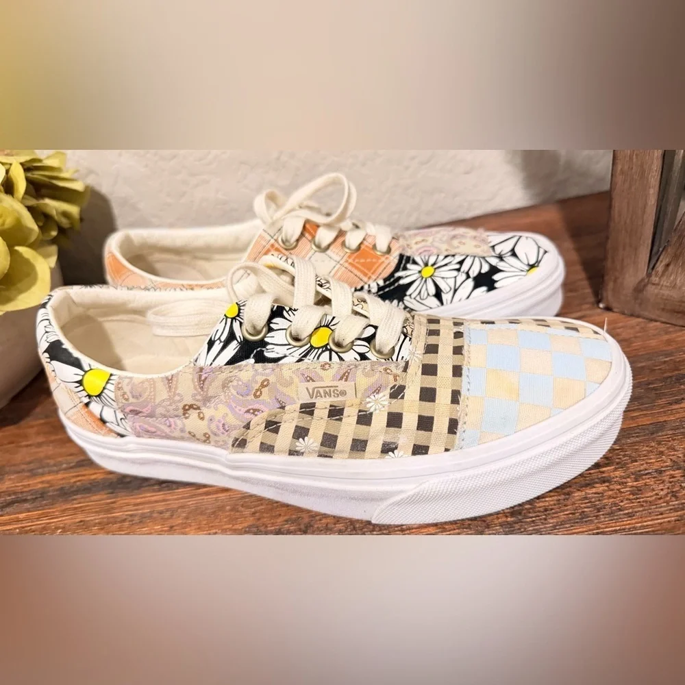 Vans Era Meadow women’s shoes Patchwork Very clean & great condition bohemian